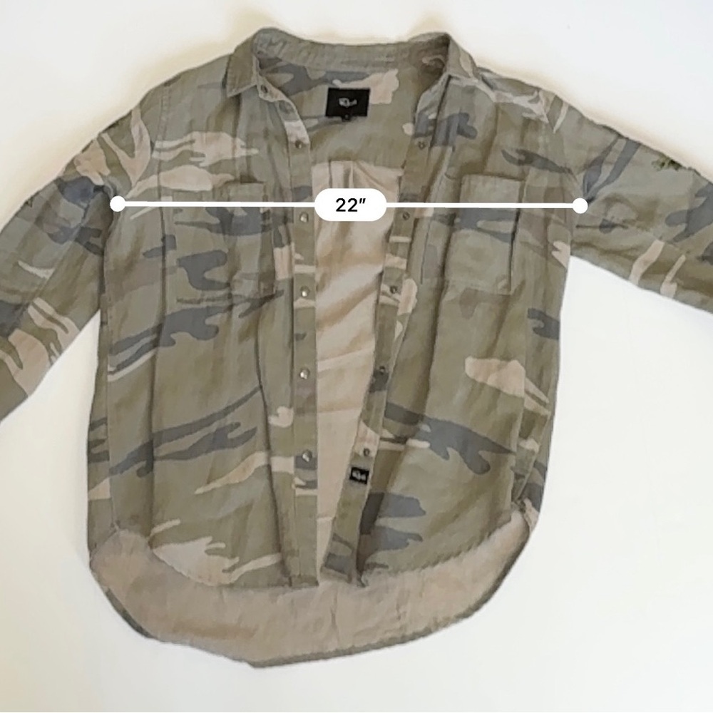Rails Sage Camo Marcel Jacket Button Down With Fl… - image 7